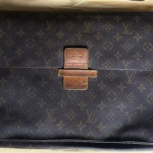 Louis Vuitton vintage monogram ministre with dust bag